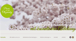 Desktop Screenshot of praxis-olszewsky.de